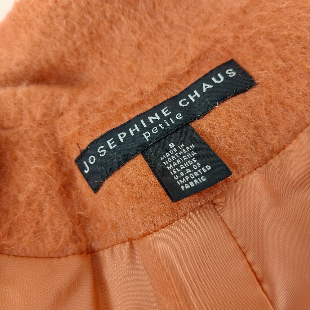 VTG Josephine Chaus Petite Pink Mohair Wool Jacket 6P - Picture 6 of 8
